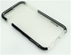 Yesido - Back Cover voor Apple iPhone 6 Plus / iPhone 6S Plus / iPhone 7 Plus / iPhone 8 Plus - TPU - Transparant met Zwarte Randen
