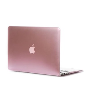  MacBook Pro 15.4 inch (Zonder Retina) - Laptoptas - Metallic Hard Cover - Rose Goud