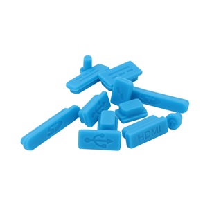 Anti-dust plugs voor MacBook Pro 13.3/MacBook Pro 15.4 - Blauw