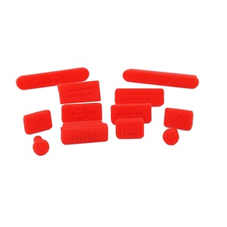 Anti-dust plugs voor MacBook Pro 13.3/MacBook Pro 15.4 - Rood