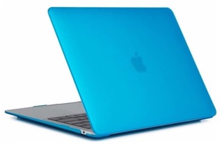 Macbook Case Laptop Cover voor New MacBook Air 2018 13 inch (A1932) - Matte Licht Blauw