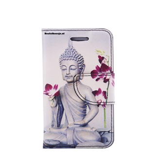 Boek hoesje - Book Case iPhone 4/4s Boeddha