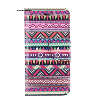 Boek hoesje - Book Case iPhone 6 Azteken Rood