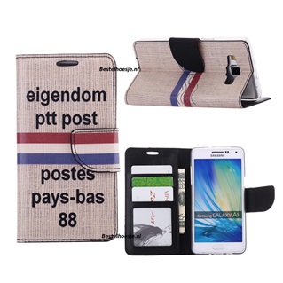 Hoesje voor Samsung Galaxy A3 2015 A300 - Book Case PTT Post