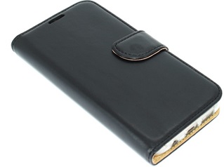 Hoesje voor HTC 10 - Book Case - geschikt voor 3 pasjes - zwart
