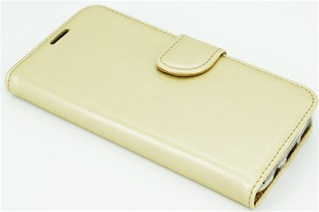 Hoesje voor One Plus 3  - Book Case - goud