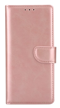 Xssive Hoesje voor Samsung Galaxy A7 2017 A720 - Book Case - geschikt voor 3 pasjes - Rose Goud