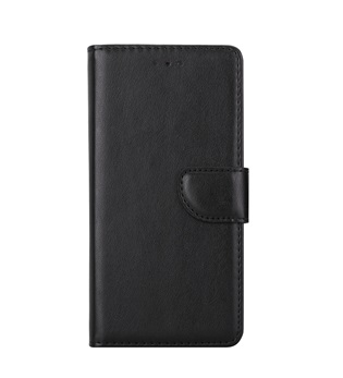 Hoesje voor Huawei Y6 Pro 2017 / P9 Lite Mini - Book Case - geschikt voor 3 pasjes - Zwart