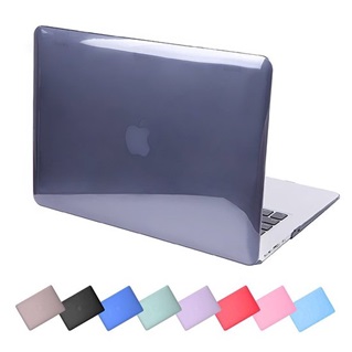  MacBook Pro Retina 15.4 inch - Laptoptas - Clear Hardcover - Zwart