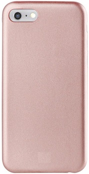 Hoesje voor Apple iPhone 6/6S - Effen Kleur - Rose Goud