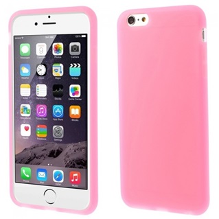 Hoesje voor Apple iPhone 7 Plus - Effen Kleur - Soft Pink