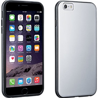 Hoesje voor Apple iPhone 7 Plus - Effen Kleur - Zilver