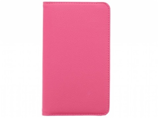 Tablethoes voor Samsung Galaxy Tab 4 8 inch T337 - 360° draaibaar - Hot Pink