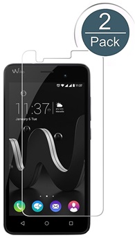 2x stuks Tempered Glass - Glasfolie voor Wiko Jerry 