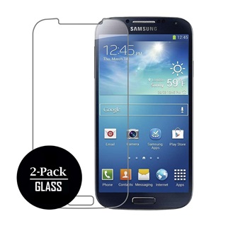 Screenprotector Glas Folie Tempered Glass voor Samsung Galaxy S4 i9500 i9505 i9515 Duo Pack/2 stuks