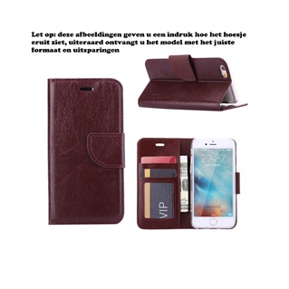 Boekhoesje - Bookcase - Samsung Galaxy A3 (2016) A310 - Bruin