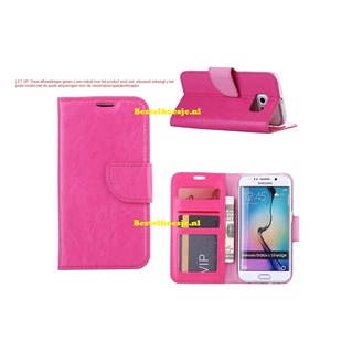 Hoesje voor Samsung Galaxy Core Prime G360 - Book Case Pink