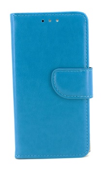 Hoesje voor Lenovo C2 - Book Case - geschikt voor pasjes - turquoise