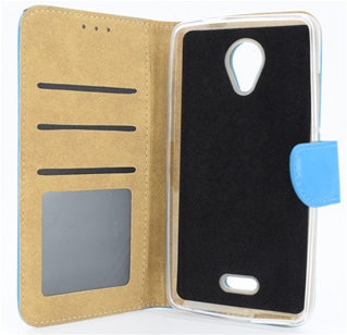 Hoesje voor Wiko U Feel - Book Case - turquoise