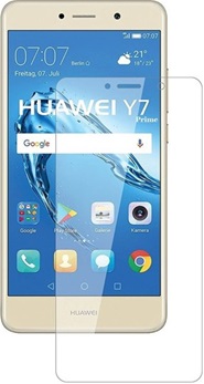 2 stuks Glasfolie voor Huawei Y7 Prime - Tempered Glass