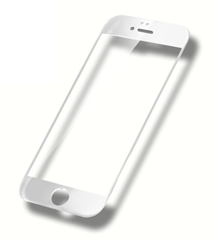 Atouchbo - Premium Full Cover Glasfolie voor Apple iPhone 7 Plus / iPhone 8 Plus - Tempered Glass - Wit