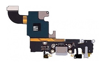 Laad Connector/Microfoon - Wit - Geschikt voor iPhone 6S Plus