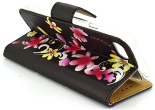 Hoesje voor Apple iPhone 6 Plus/6S Plus - Book Case - Bloemen