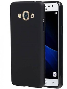TPU Hoesje voor Samsung Galaxy J3 2017 J320 - Back Cover - Zwart