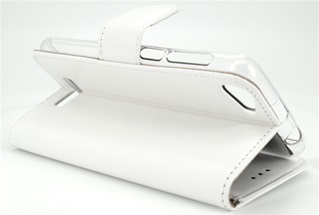 Hoesje voor Wiko Lenny 3 Max - Book Case - geschikt voor 3 pasjes - Wit
