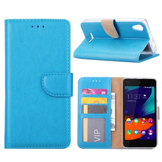 Book Case voor Wiko Lenny 4 - Turquoise