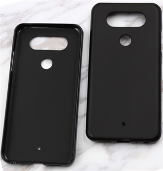 TPU Hoesje voor LG Q8 - Back Cover - Zwart