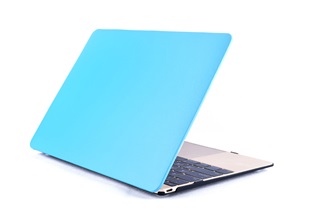  MacBook Pro 13.3 inch (zonder retina) - Laptoptas - PU Hard Cover - Licht Blauw