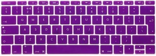 Toetsenbord cover voor MacBook 13/15/17/Air/Pro/Retina - paars - NL indeling