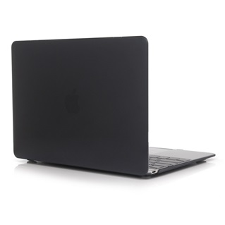  Macbook Retina 12 inch - Laptoptas - Matte HardCover - Zwart