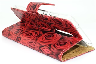 Hoesje voor Nokia 5 - Book Case - Rode Rozen