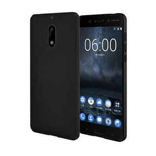 Hoesje voor - Nokia 6 - Back Cover - TPU - zwart