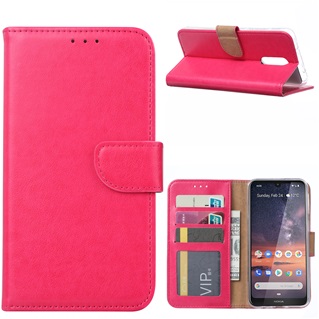 Hoesje voor Nokia 3.2 - Book Case - Pink