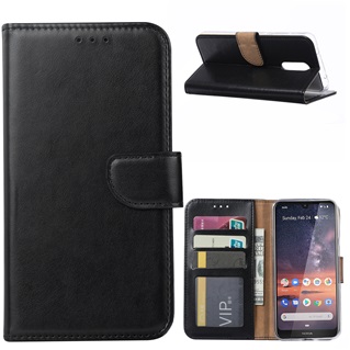 Hoesje voor Nokia 3.2 - Book Case - Zwart