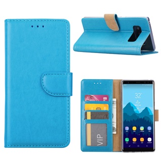 Book Case voor Samsung Galaxy Note 8 - Turquoise