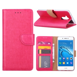 Hoesje voor Huawei Nova Smart Book Case - geschikt voor 3 pasjes - Pink