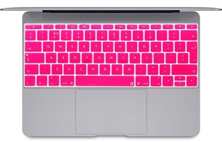 Toetsenbord cover voor Macbook Air 11.6 - pink - NL indeling