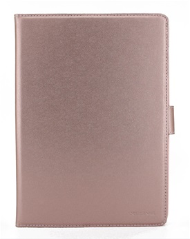 Premium Leer Leren Lederen Tablet Hoes voor Apple iPad 9,7 2017 - Rose Goud