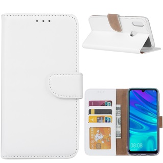 Hoesje Voor Huawei P Smart 2019 - Book Case - Wit