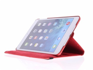 Tablethoes voor Apple iPad Mini 4 - 360° draaibaar - Rood