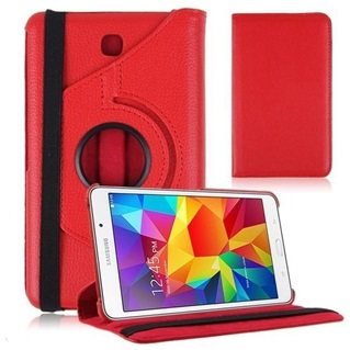 Tablethoes voor Samsung Galaxy Tab 4 8 inch T337 - 360° draaibaar - Rood