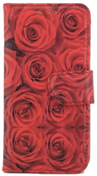 Hoesje voor Sony Xperia XA1 Ultra - Book Case - Rode Rozen