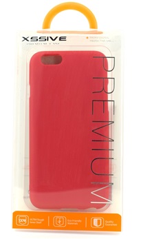 Matte Hoesje voor Samsung Galaxy J7 2017 J720 - Back Cover - TPU - Rood