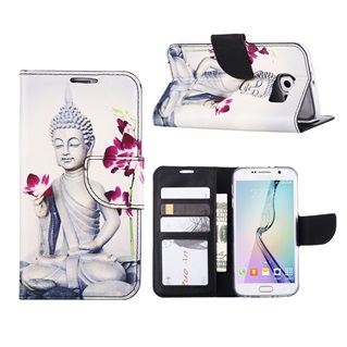 Hoesje Voor Samsung Galaxy S7 G930 - Book Case Boeddha