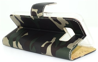 Hoesje voor Samsung Galaxy S8 Plus G955 - Book Case - Camouflage Groen