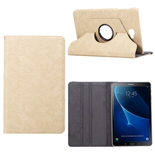 Tablet hoes voor Samsung Galaxy Tab A 7 inch T280 - Schubben Print - Taupe